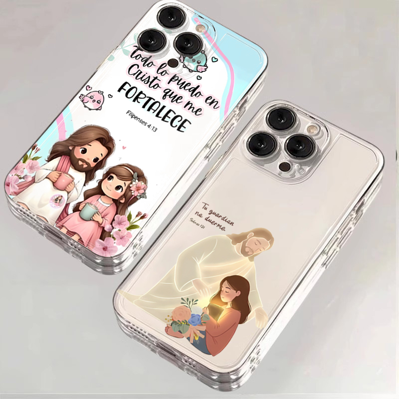 Xiaomi Redmi Note 13 - Cartoon Jesus Und Mich Bibel Vers
