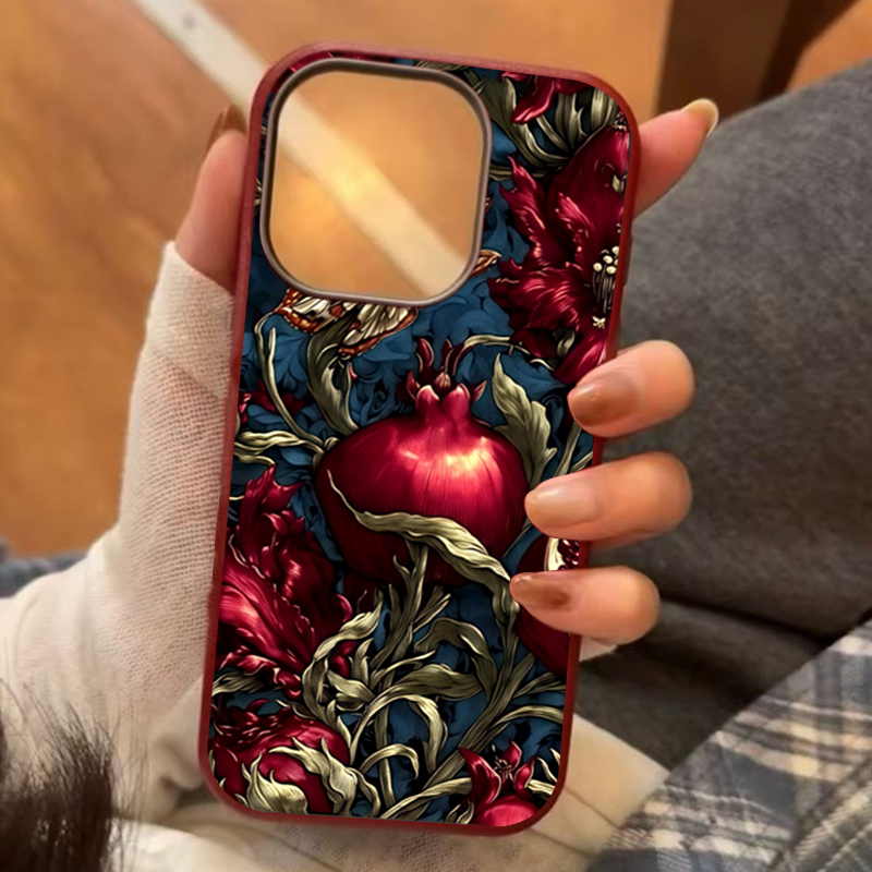 Vintage Granatapfel TPU Kunst  – Phone Cases Aesthetic Bewertung und Preis