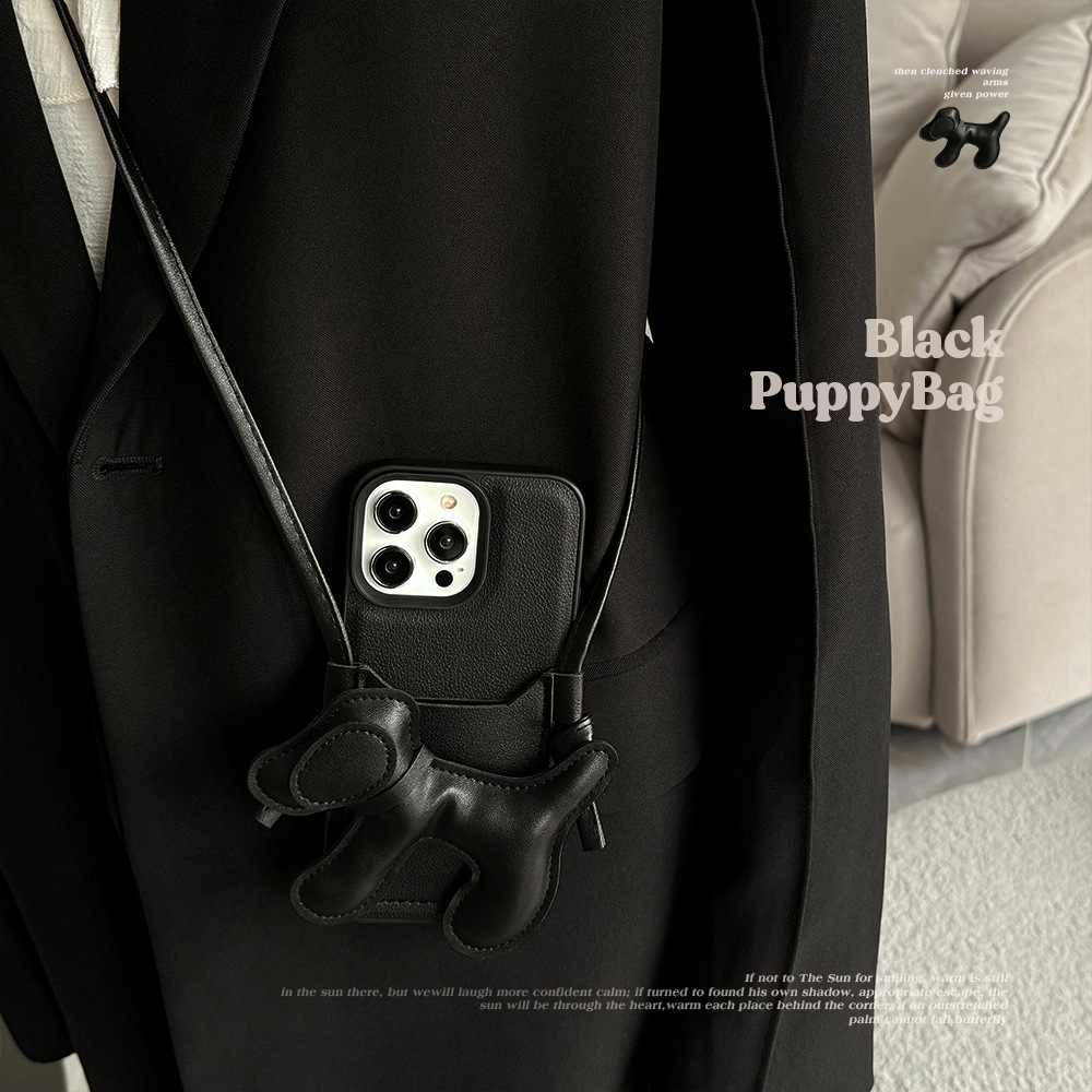 Koreanische schwarze Crossbody – Phone Cases Diy Bewertung und Preis
