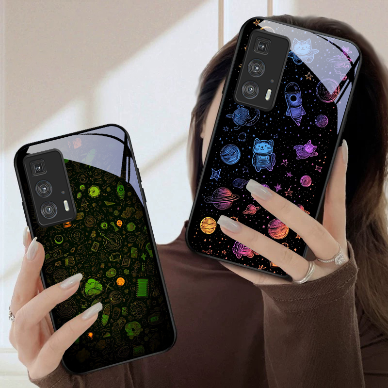 Violettes Sternenfluss-Muster  – Phone Cases Motorola Bewertung und Preis