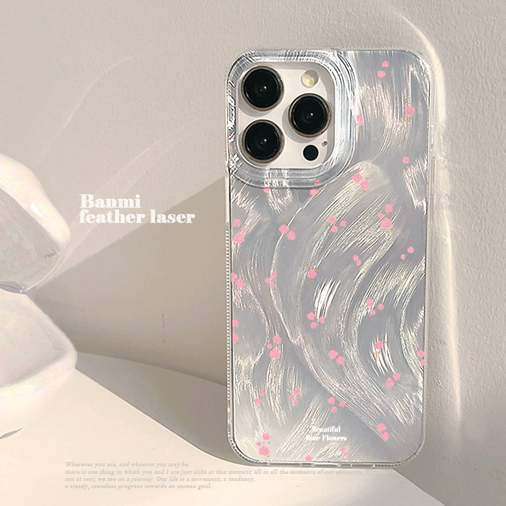 Einfache Rosa Blumen Handyhüll – Phone Cases Pink Bewertung und Preis