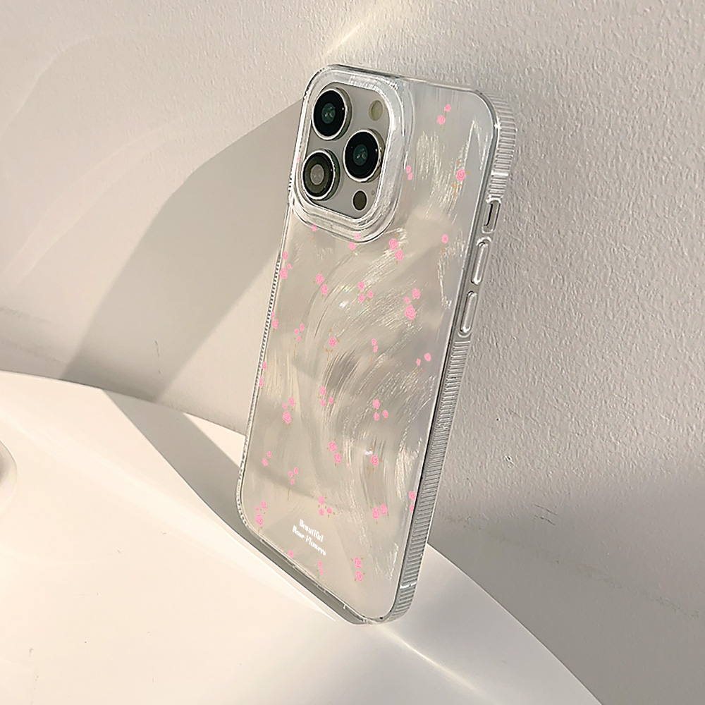 Einfache Rosa Blumen Handyhüll – Phone Cases Pink Bewertung und Preis