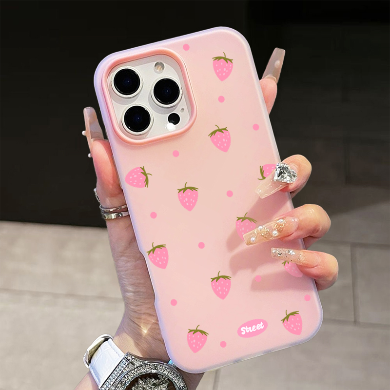 Süße rosa Erdbeer-Muster Handy – Phone Cases Pink Bewertung und Preis
