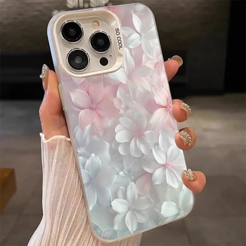 Rosa Blumen-Hülle für iPhone 1 – Phone Cases Pink Bewertung und Preis