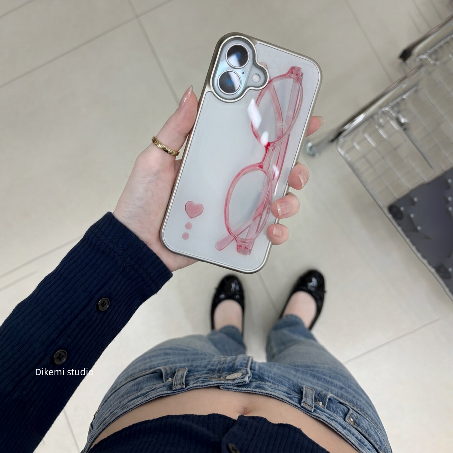 Koreanische Mädchen-Herz-Handy – Phone Cases Girls Bewertung und Preis