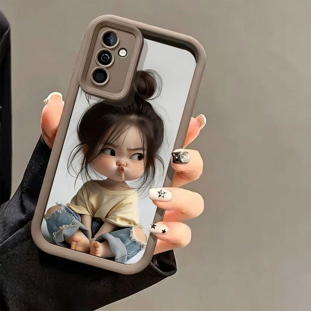 Meatball Head Girl Silikon Sto – Phone Cases Girls Bewertung und Preis